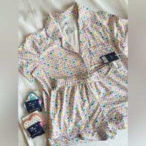 Roller Rabbit x Target Hearts Shorts & Shirt Pajamas Set + FREE RR COOKIE